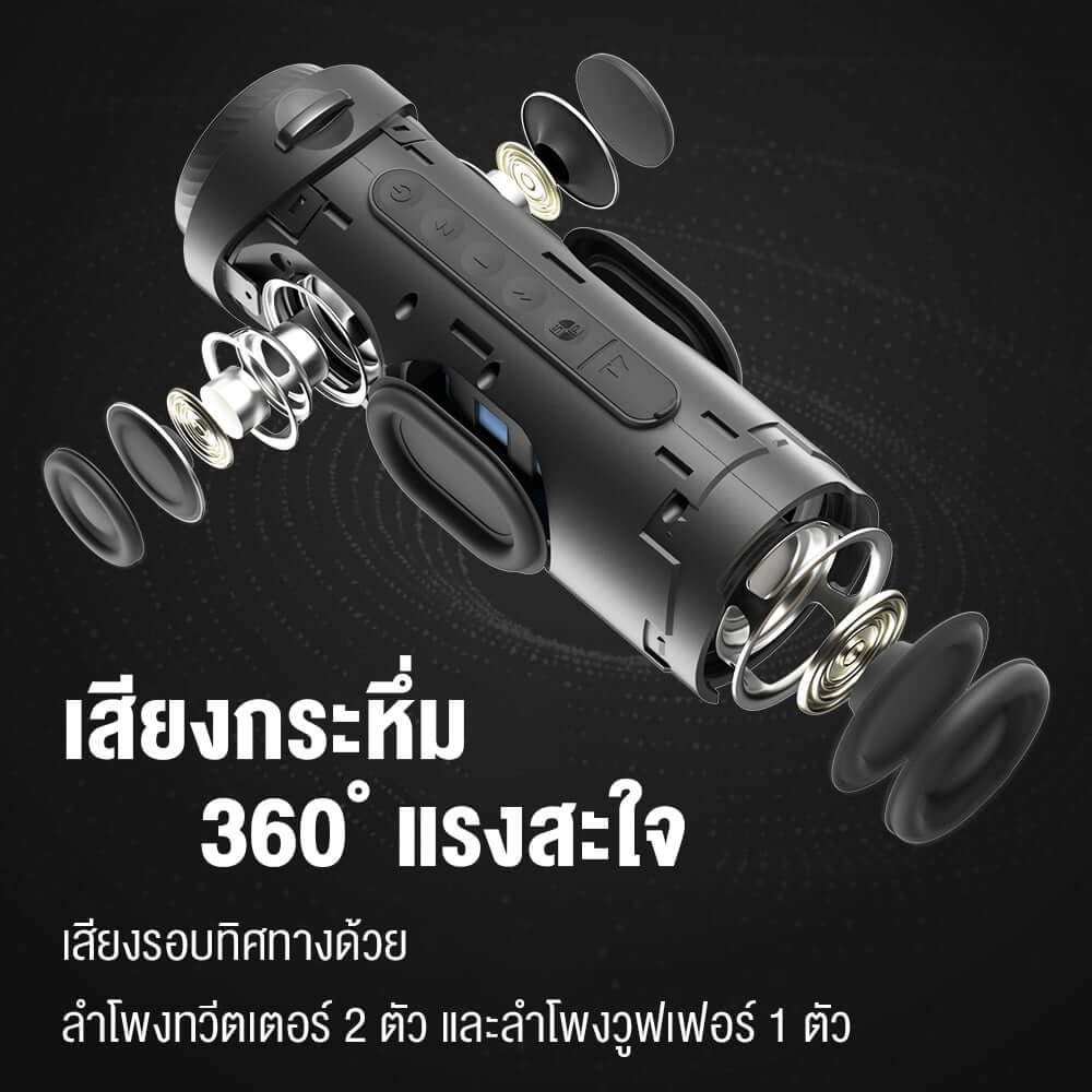 ลำโพงบลูทูธ TRONSMART T7 30W - สีชมพู